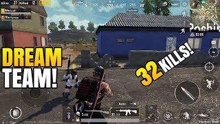 DREAM TEAM! ft. Izzo | 32 Kills Hardcore Mode | PUBG Mobile