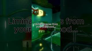 ️ Liminal spaces from your childhood…  #liminalspace #nostalgiacore #dreamcore #weirdcore