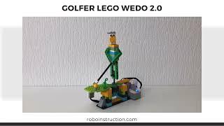 Golfer Lego Wedo 2 0