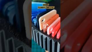 Bambu Filament Swatches #3dprinter #bambulab #bambulaba1 #3dprinting #maker #swatches @BambuLab