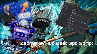 Best Gpo Script Zephyrion Hub (Paid/Free) Impel down/Very fast leveling/sea beast solo/multi