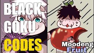 [BLACK GOKU] MOODENG FRUIT 2 CODES [ROBLOX]