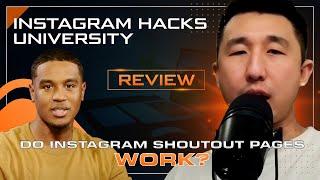 Taijaun Reshard Review - Instagram Hacks University (Instagram Shoutout Pages)