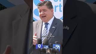 Chicago Mayor Johnson and IL Gov. Pritzker REACT to chaotic ICE raids in South Loop