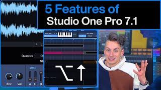 Top 5 Features in the new Studio One Pro 7.1 | PreSonus