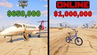 GTA 5 VS GTA ONLINE: UNA GRAN DIFERENCIA