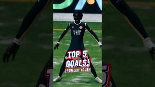 Ranking Todays CRAZY TOP 5 Goals in FC25 Career Mode!! #fc25 #fifa #easportsfc