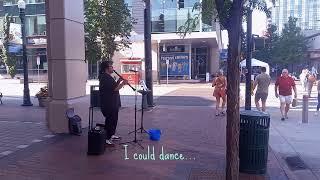 E.L. Anderson - Dance the Night (COVER - Live in Downtown Boise)