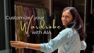 Get your wardrobe customized with Aanchal Kejriwal - Founder of 'Arrange It All'