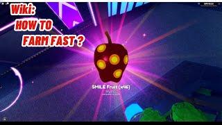 Anime Adventures Wiki How to Farm SMILE Fruit FAST | ROBLOX