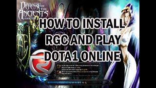 how to install RGC and play DOTA1 online