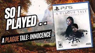 A Plague Tale: Innocence -The Last Of Us Meets Ratatouille’s Dark Side