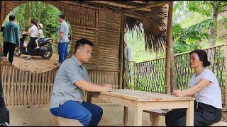The mother-in-law came to the house to scold her son-in-law and took her grandchild home