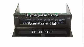 Scythe Kaze Master Flat (KM06-BK) presentation video