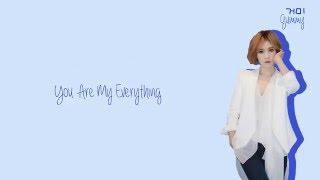 Gummy (거미) - You Are My Everything Lyrics (Han/Rom/Eng)