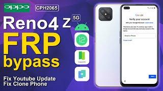 Oppo Reno 4 Z 5G (CPH2065) Bypass FRP Android 12 Without PC Easy Trick