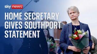 Watch live: Home Secretary Yvette Cooper gives statement on Southport stabbings