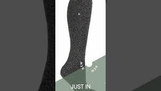Heat Holders - Ladies LONG Merino Wool Socks (Black)