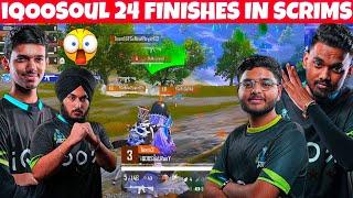 SouL DESTROYED Whole Lobby Is Back 24 Finishes In Scrims  Nakul 1v8 & Rony 1v7 & Saumay 1v5 & Skipz