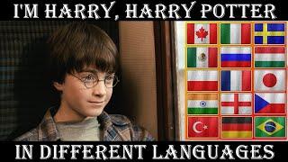 "I'M HARRY, HARRY POTTER" (in 16 different languages) Harry Potter Multilanguage