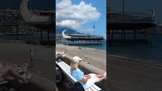 На Набережной Ялты. #июнь2025 #крым #черноеморе #travel