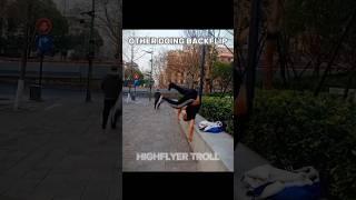Other Doing Backflip VS This Girl️ #trollface #shorts