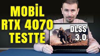 Mobil RTX 4070 beklediğimden de iyi! MSI GP77 13V dizüstü testte