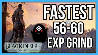 Fastest Experience Grinding Spots 56 - 60 | Black Desert Online