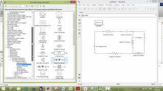 MATLAB/SIMULINK Моделирование переходных процессов  в разветвленных электрических цепях