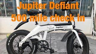 Jupiter Defiant - 500 mile check in