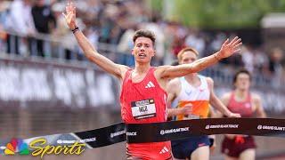 Nico Young CRUSHES Grand Slam Track debut with men's 3000m victory | NBC Sports