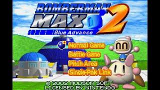 Game Boy Advance Longplay [344] Bomberman Max 2: Blue Advance (US)