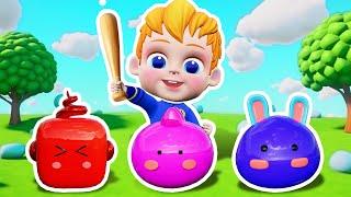 The Alphabet Song | Bibabibo Play & Learn | Color Song, Color Car, Nursey Rhymes & Kids Songs