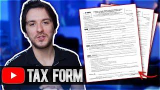 How To Fill Out YouTube's New Adsense Tax Form - (Tutorial)