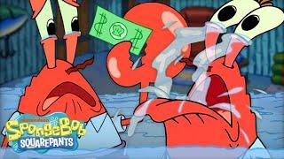 Every Time Mr. Krabs Cries Ever  | SpongeBob