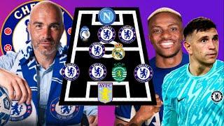 See CHELSEA January Dream Line-up | Transfer Targets With Osimhen & Martinez Under Enzo Maresca 2025