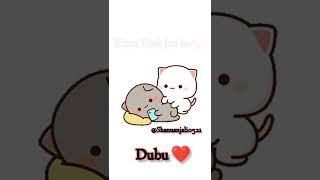 Bubu Dubu ka Pyar  WhatsApp status video #short@cutebubudubu