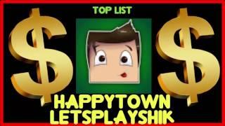 How much does HappyTown LeTSPLaySHiK make on YouTube 2016