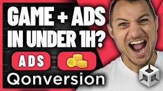 Build a FULL UNITY GAME with ADS in under 1 hour!