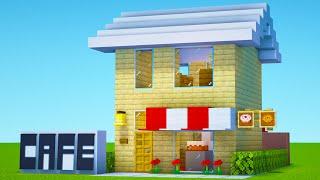 Minecraft Tutorial: How To Make a Cafe