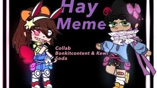 HAY meme || COLLAB With Kewl Soda & Bonkitcontent || original by Windleaf ||TW : flashing lights