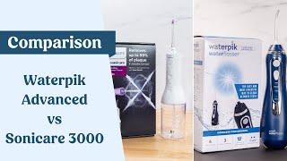 Waterpik Cordless Advanced vs Sonicare Power Flosser 3000 Cordless