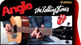 ANGIE  - The Rolling Stones / GUITAR Cover / MusikMan N°198 