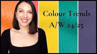 Autumn/Winter Colour Trends 24/25 - What To Look Out For In Your Colour Palette