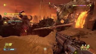 Doom Eternal Rebuild the Celestial Locator Get to Green Rings and Open Big Doors