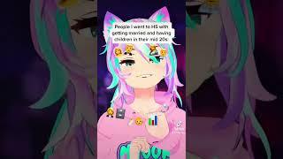 Instructions unclear, became an anime catgirl #vtuber #anime #vtubing #gaming #streamer #memes