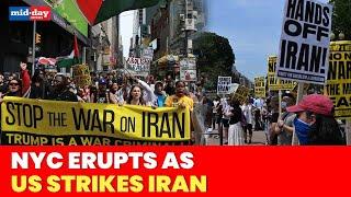 Iran-Israel Conflict: Anti-War Protests Rock NYC After Prez Donald Trump's Iran Strike Call