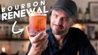 The Bourbon Renewal - a quick whiskey drink recipe!