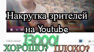 Как влияет накрутка зрителей на стрим (YouTube)