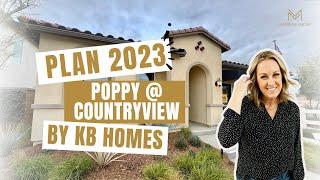 Plan 2023 by KB Homes  | 2,023 SF  | Model Home Tour  | Countryview  | Homeland ️